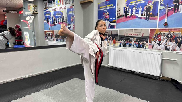 Ağrı'nın yıldızlardaki ilk taekwondocusu Elif Işık Avrupa Şampiyonası'na katılacak