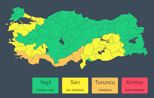 Meteoroloji yarın İstanbul'da şiddetli yağış bekliyor, 29 ilde sarı uyarı var
