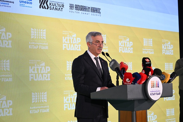 11. Uluslararası Kahramanmaraş Kitap Fuarı açıldı