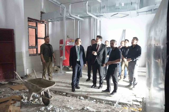 Cizre Kaymakamı Baycar, Atatürk İlkokulu ve Fatih Ortaokulu'nda inceleme yaptı