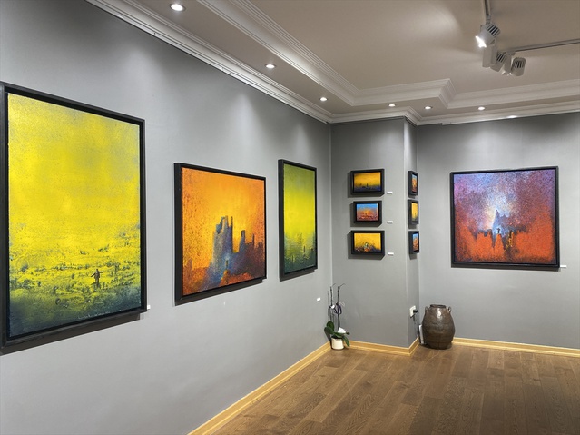Sanat yaşamının 32. yılında Lütfü Kaplanoğlu'nun Arya sergisi Artmahall'de açıldı