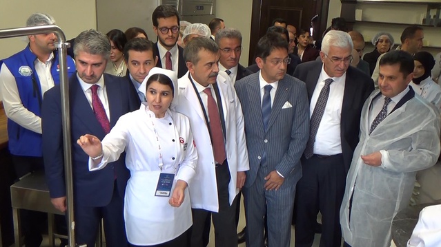 Erzurum'da Ülker Gastronomi Lisesi açıldı, Kongre Binası turizm alanına dönüşecek