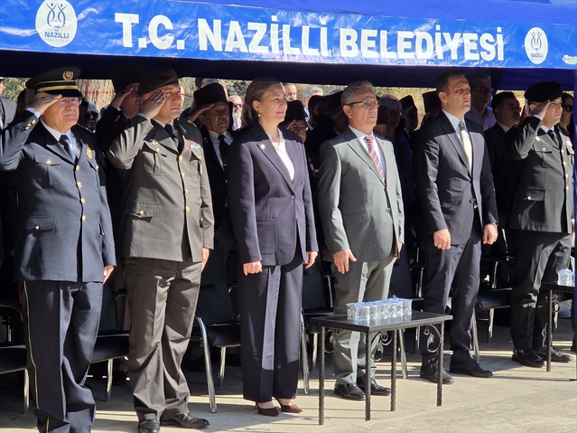 Nazilli'de Atatürk'ün gelişinin 89. yıl dönümü tören ve kortejle anıldı