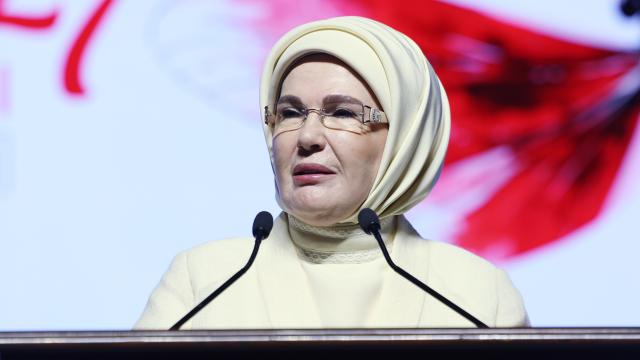 Emine ErdoÄŸan: Sahici bir iz bÄ±rakmak irade gerektirir