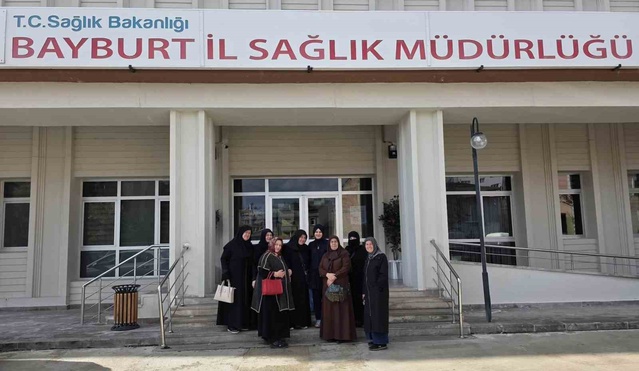 Bayburt Sancaktepe'de saha çalışmasıyla vatandaşlara ücretsiz kanser taraması yapıldı