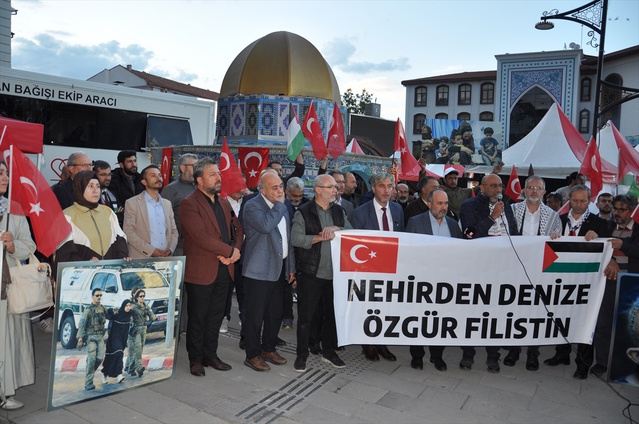 KÜSİDAP Kütahya'da, Gazze'de 3. yıl dolarken 80 bine yakın sivilin öldüğünü açıkladı