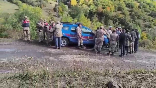 Erzurum Şenkaya'da su kaynağı tartışmasına jandarma müdahale etti