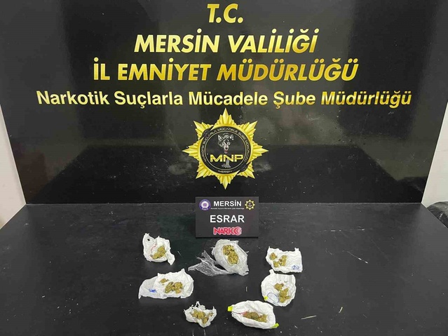Mersin'de torbacılara yönelik operasyonda 8 şüpheliden 7'si tutuklandı