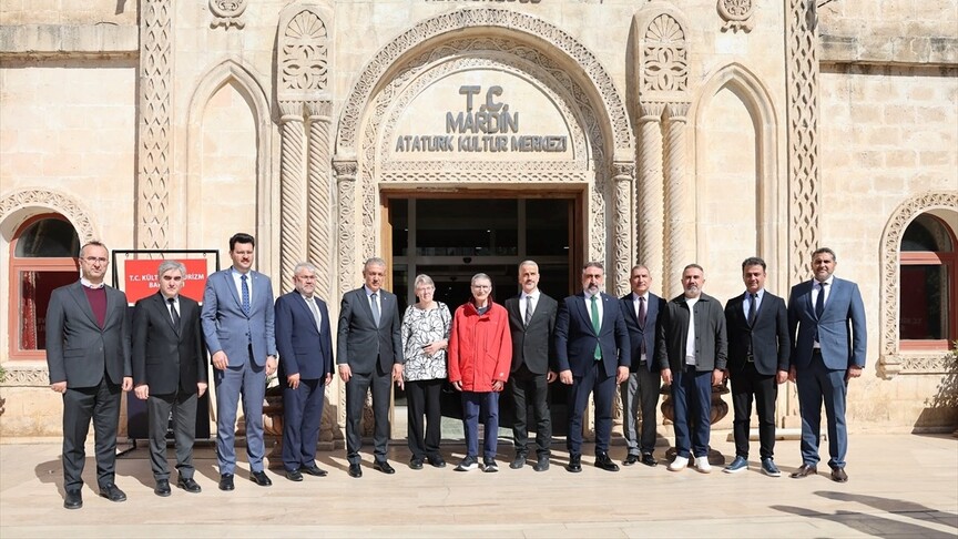 Nobel ödüllü Aziz Sancar Mardin Artuklu Üniversitesini ziyaret etti