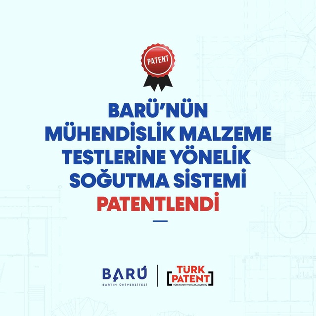 BARÜ'nün kriyojenik -150 °C soğutma sistemi TÜRKPATENT patentini aldı