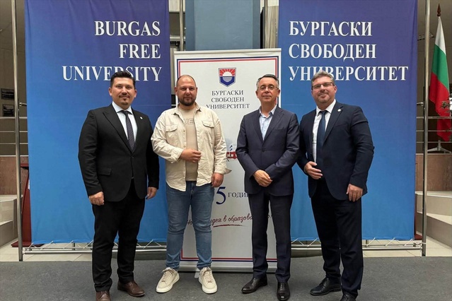 Trakya Üniversitesi heyeti Burgaz'da ortak projeleri ve teknoloji transferini görüştü