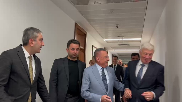 Fuat Oktay, Mekke Anlaşması teklifinin salı günü komisyonda görüşüleceğini bildirdi