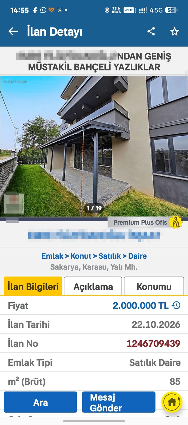 Emlak şirketine 2 milyon TL'lik ilanda peşinat oyununa 28 bin 620 TL ceza uygulandı