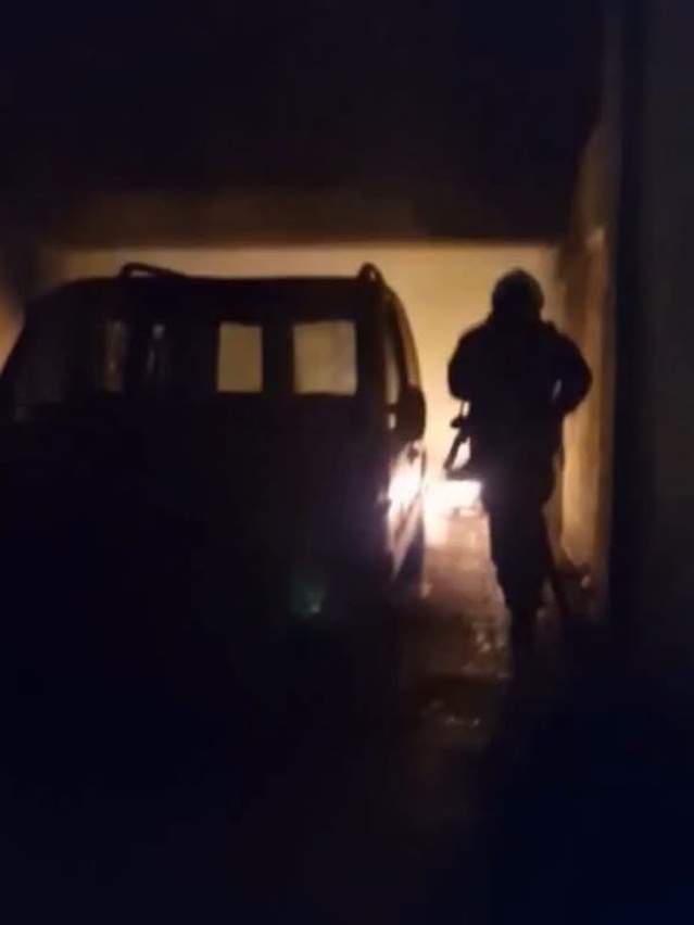 Hatay Güzelburç'ta metruk iş yeri yangını çevreye sıçramadan kontrol altına alındı
