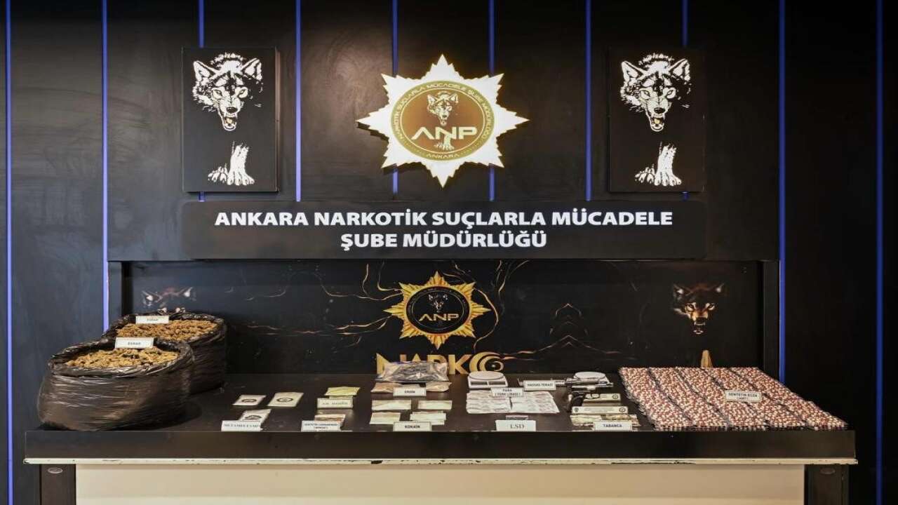 Ankara’da narkotik operasyonu: 43 şüpheli tutuklandı