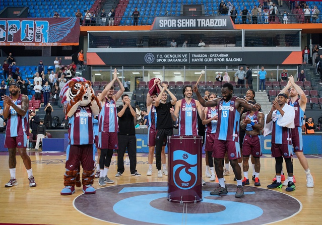 Trabzonspor, Sabah BC'yi 100-83 yenerek Basketbol Şampiyonlar Ligi'nde 2'de 2 yaptı