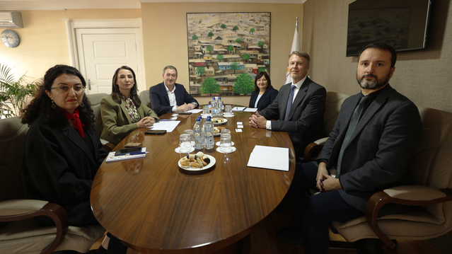 DEM Parti Eş Başkanları, AB Delegasyonu Başkanı Orav'la AİHM kararlarını görüştü