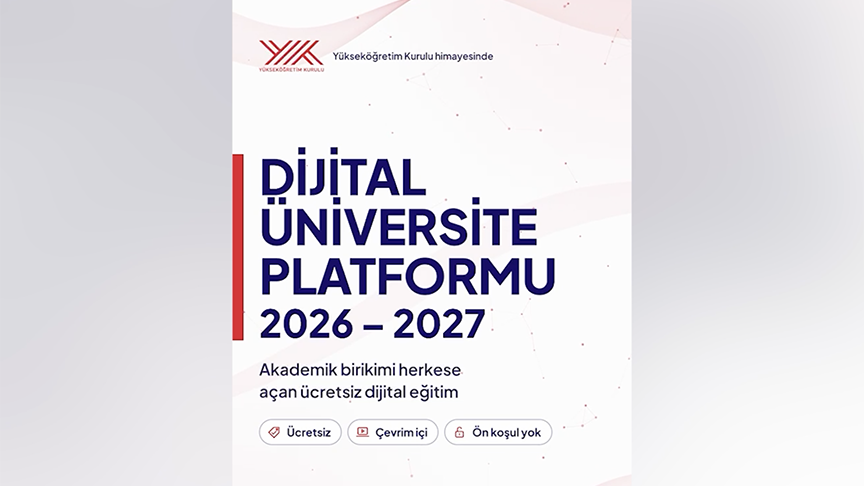 Dijital Üniversite Platformu başvuruları yarın sona erecek