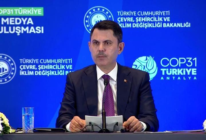 SON DAKİKA HABERİ | Bakan Kurum: Asil büyük kriz, iklim değişikliği