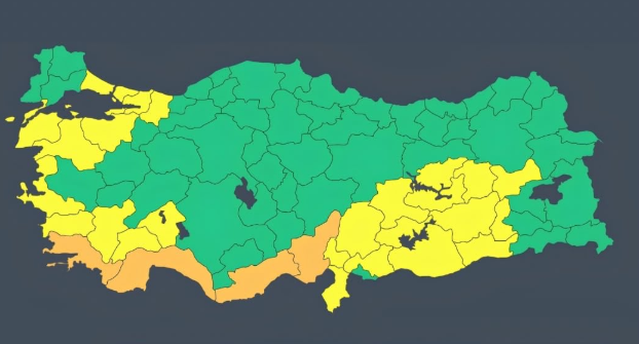İçişleri Bakanı Çiftçi, Muğla, Antalya, Mersin ve Adana'yı turuncu kodla uyardı