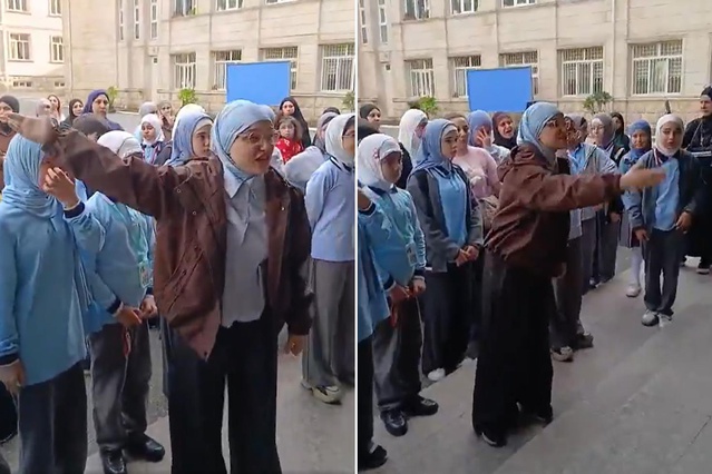 Azerbaycan'da okula alınmayan başörtülü öğrenci: Ayıp olsun size
