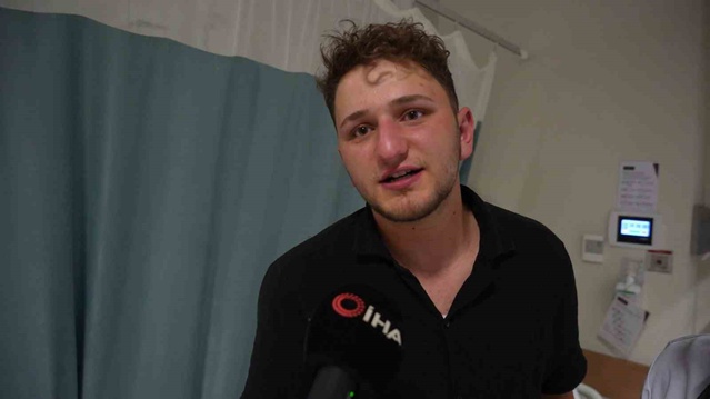 Samsun Atakum'da 10 dakika suda kalan 18 yaşındaki kuaför tedaviyle hayata tutundu