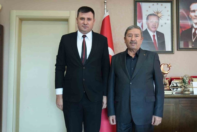 Darende'nin yeni Tarım ve Orman İlçe Müdürü Doğan, Başkan Bozkurt'u ziyaret etti