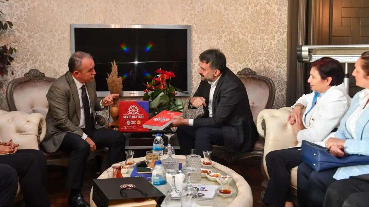 Deva Partisi Ankara İl Başkanı Fatma Elçin Gülören Ve Milletvekili Sadullah Ergin’den AKK'ye ziyaret