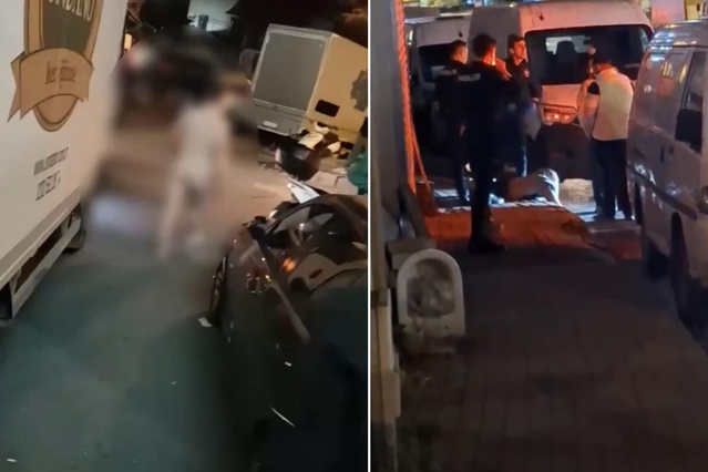 Çıplak halde markete girip "Bomba" diye bağırdı! Genç mühendis otomobilin altında yakalandı