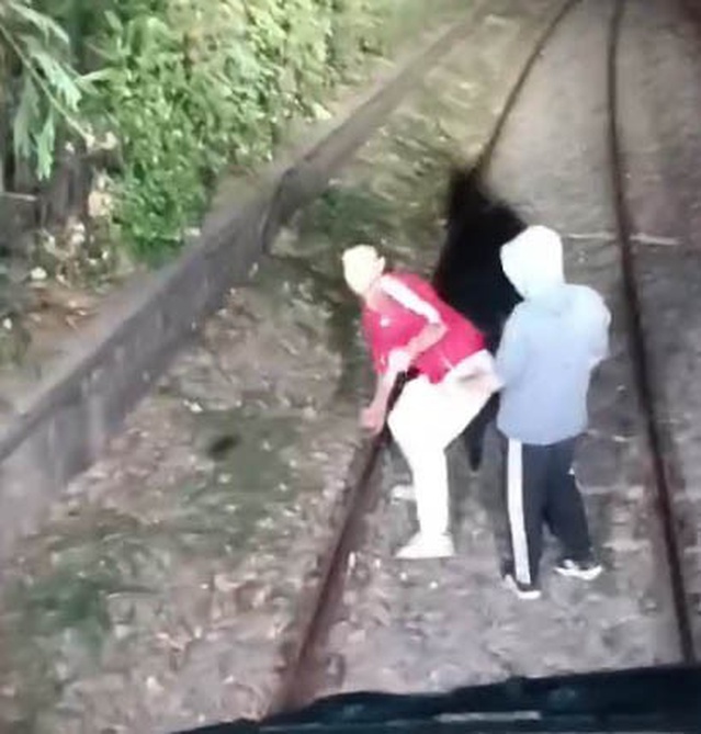 İzmir Alsancak'ta trene binemedikleri için taş atan 2 kişi aranıyor