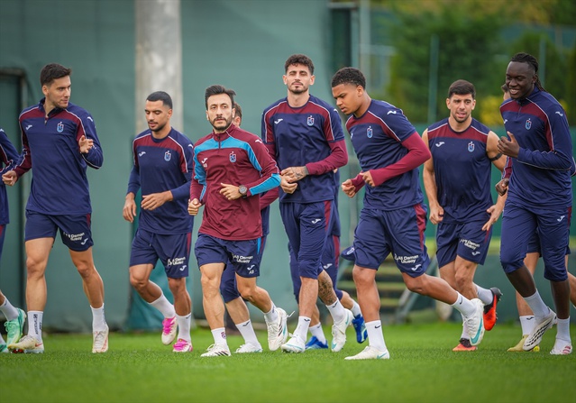 Trabzonspor, 22 Ekim'de Papara Park'ta Hearts maçının hazırlıklarına başladı