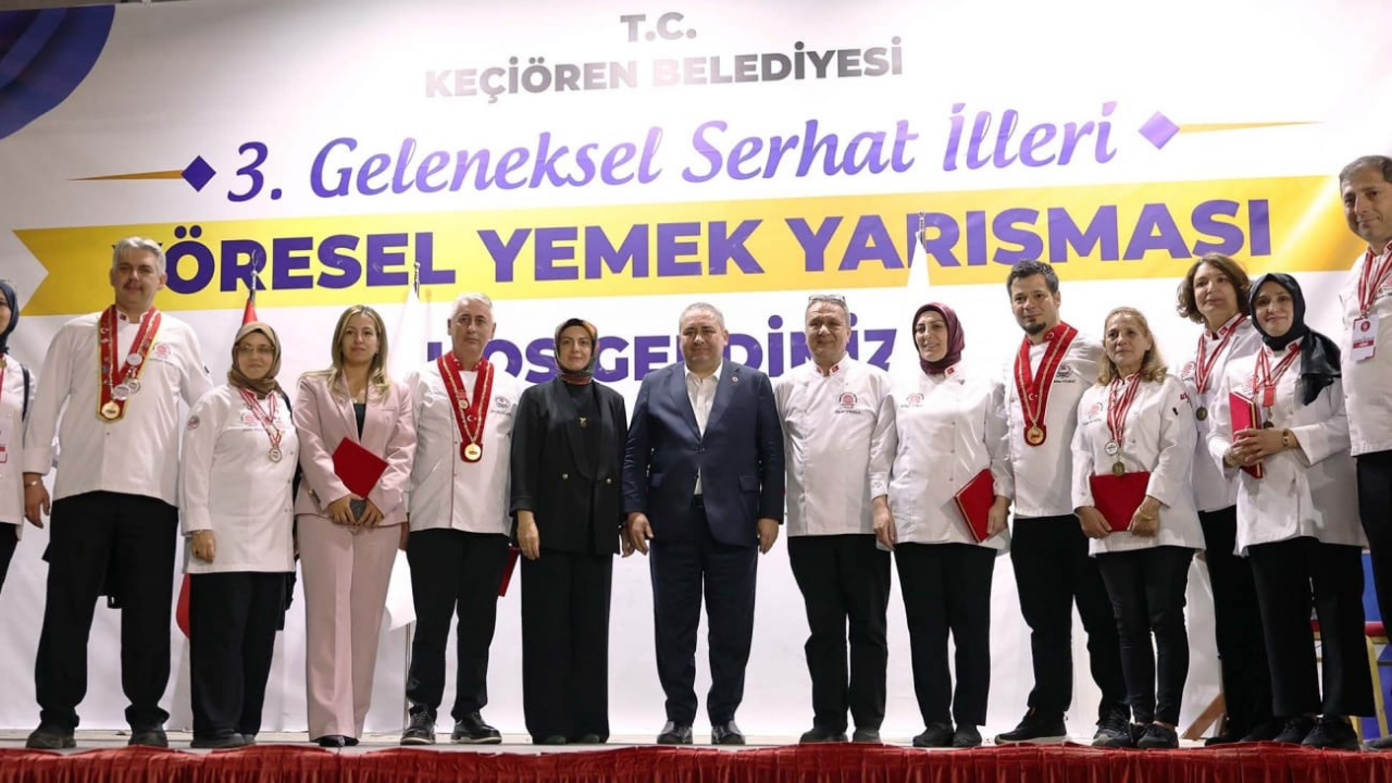 Keçiören’de yöresel lezzetler yarıştı, ödüller sahiplerini buldu