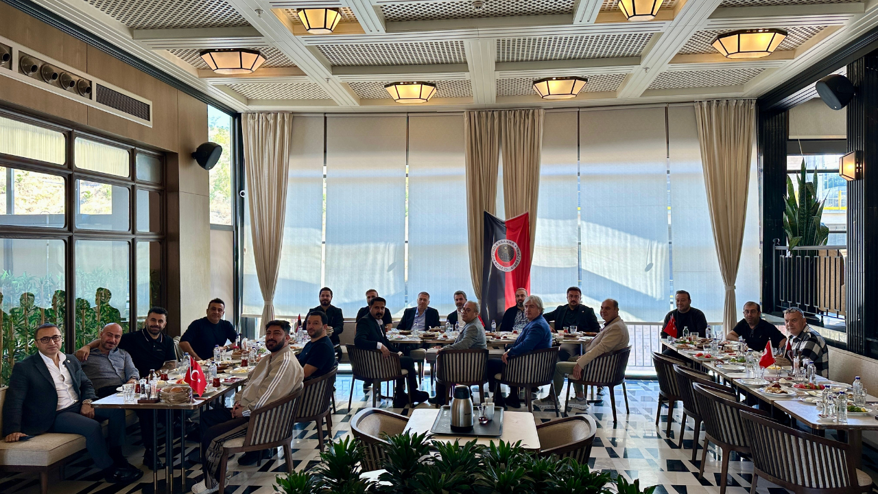 Gençlerbirliği-Amed maçı öncesi başkanlar bir araya geldi