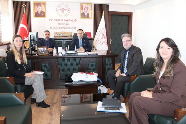 Tekirdağ'da ilçe sağlık müdürleri hizmetlerin verimliliği için bir araya geldi