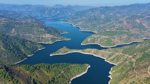 Yeşilırmak, Samsun, Ordu ve Tokat illeri arasında güzel görüntüler oluşturdu