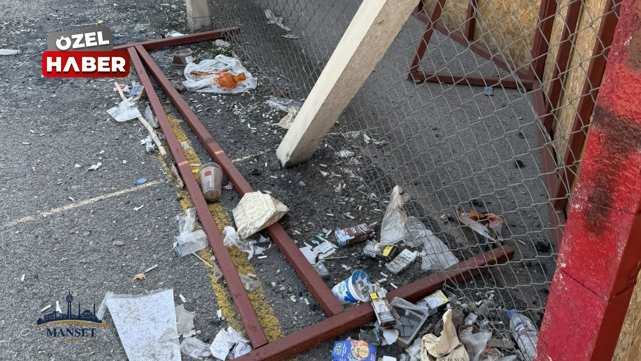 Başkent’in göbeğinde bakımsız otopark