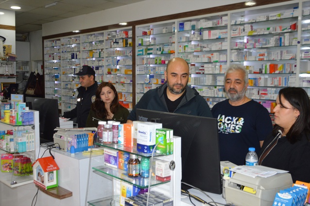 Samsun Havza'da Farma-1 Operasyonu kapsamında 13 eczane denetlendi