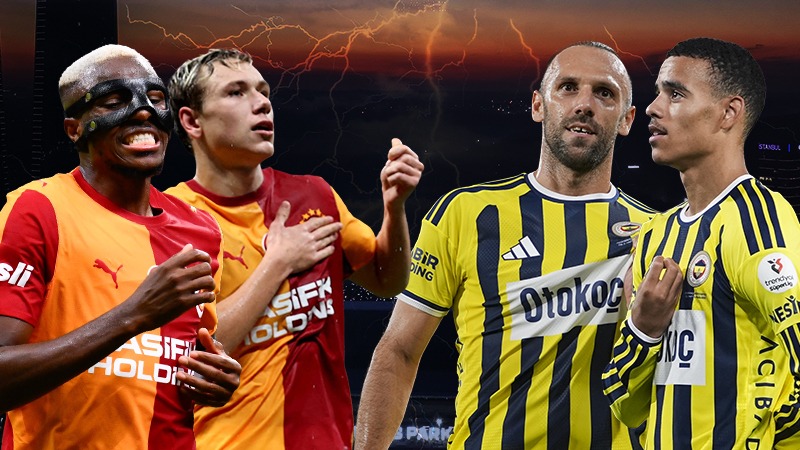 Dev derbi geldi çattı. Galatasaray-Fenerbahçe maçının 11'lerinde sürprizler