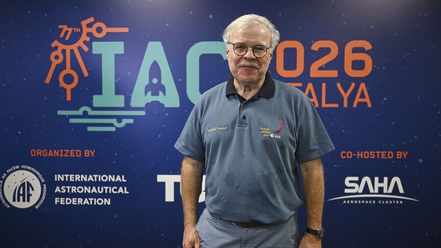 Profesör ve emekli astronot Ewald, Türkiye'nin uzay alanında önemli adımlar attığını söyledi