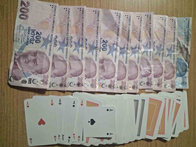 Samsun Canik ve İlkadım'da kumar denetiminde 6 kişiye 69 bin 624 lira ceza kesildi