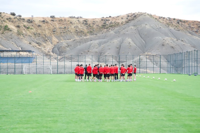 Mardin 1969 Spor, Bursaspor maçı öncesi taktik ağırlıklı antrenman yaptı