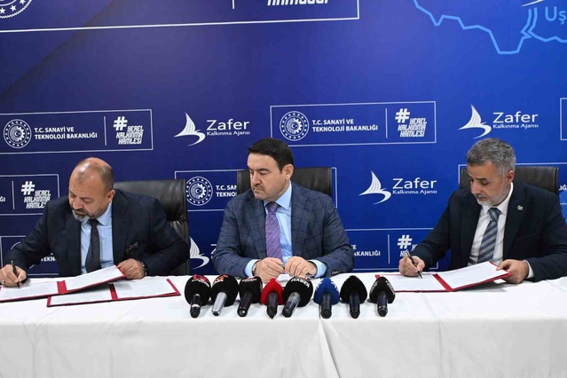 Kütahya'da 29 milyon 484 bin TL'lik doğal gaz sayaç test merkezi protokolü imzalandı