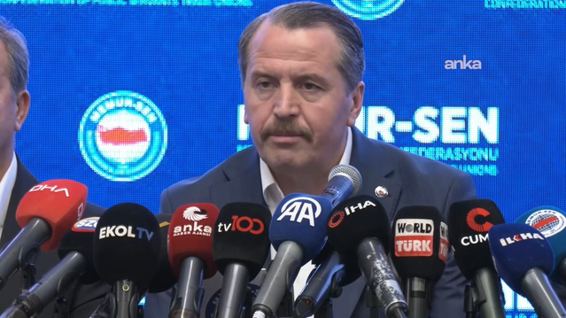Eğitim-Bir-Sen Başkanı Yalçın, Başakşehir saldırısına 'Sözün bittiği yerdeyiz' dedi