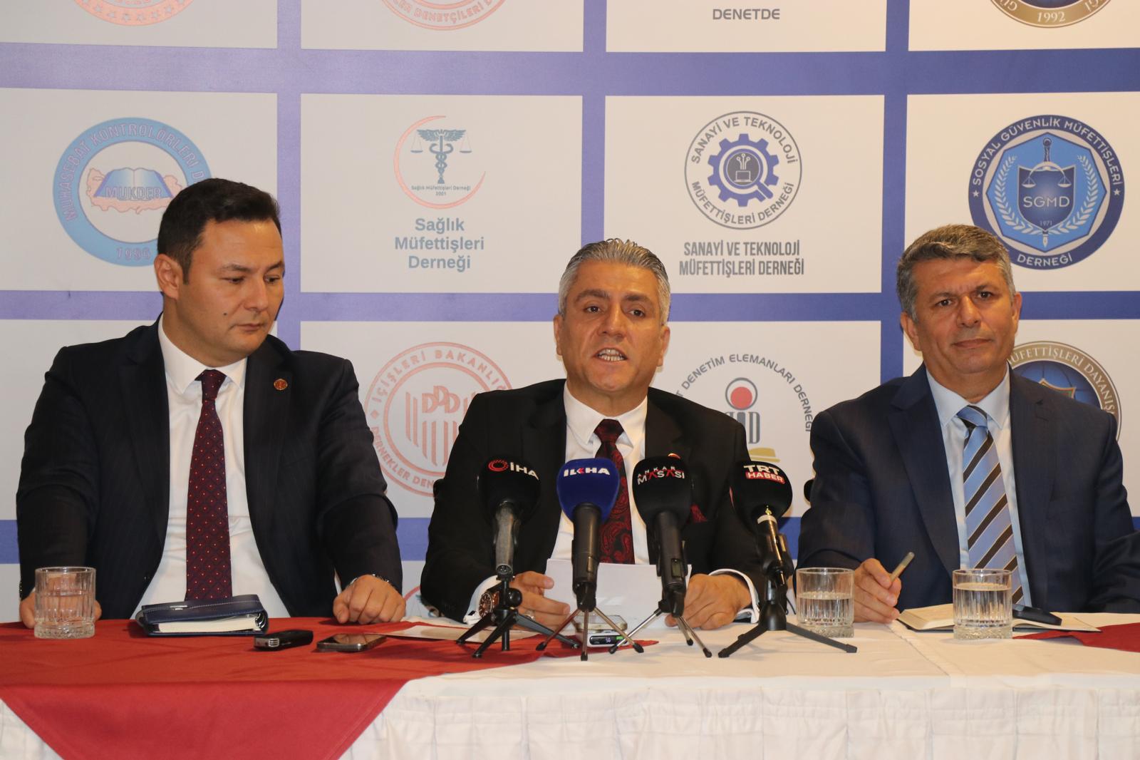 Kamu Denetim Dernekleri Platformu'ndan adil özlük hakları çağrısı