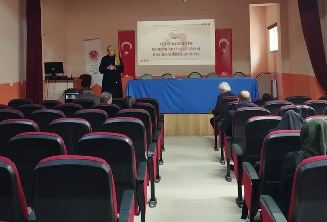 Bayburt Kız Anadolu İHL'de meslekler tanıtıldı, velilere YKS anlatıldı