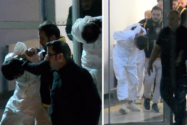 Polisi şehit eden saldırıda 5 tutuklama! Sevkte dikkat çeken görüntü