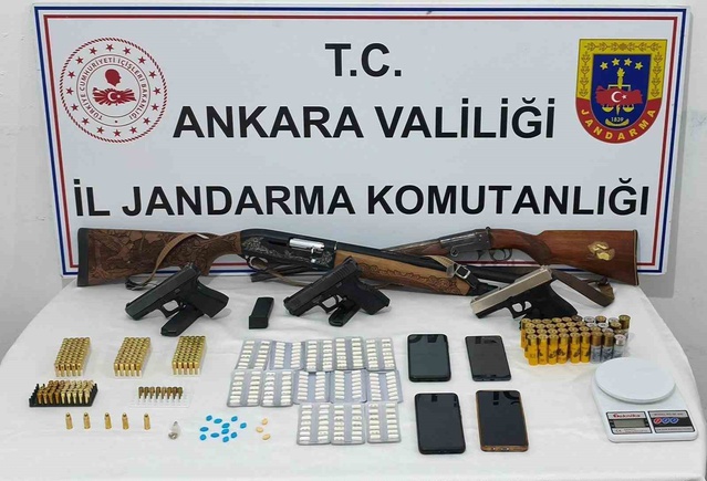 Ankara ve ilçelerinde uyuşturucu operasyonlarında 47 şüpheliye yasal işlem yapıldı