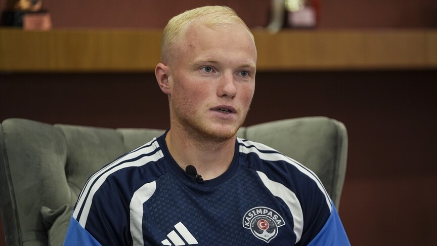 İsveçli futbolcu Rafferty'nin Kasımpaşa tercihiyle doğru bir adım attığına inancı tam
