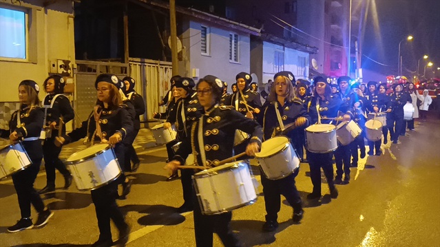 Pazaryeri'nde Cumhuriyet Bayramı araç konvoyu yerine bando eşliğinde kutlandı