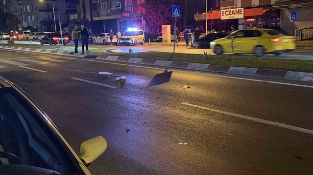 Kırklareli Lüleburgaz'da yaya geçidindeki kazada motosikletli hayatını kaybetti